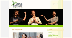 Desktop Screenshot of compagniebuissonniere.be